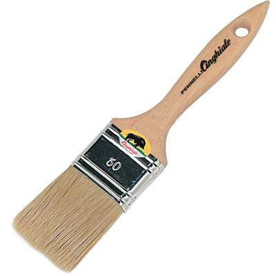 PENNELLESSA M.LEGNO 542 CINGHIALE - SETOLA BIONDA MM 30X52