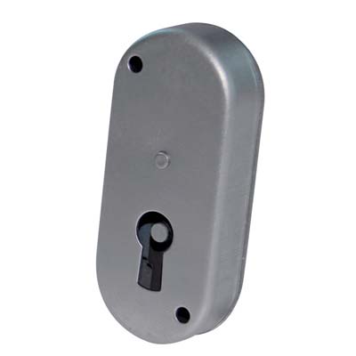 SERRATURA A STRINGA - ACCIAIO NICHELATO MM 27X60 1 LEVA 2 GIRI