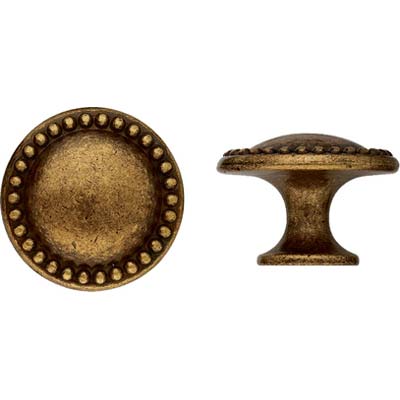 POMOLO ZAMA FLORENCE MG650 METALSTYLE - OTTONE ANTICATO MM 30