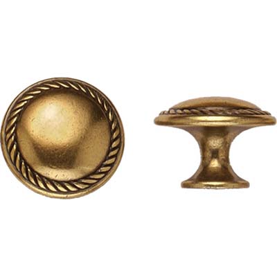 POMOLO ZAMA VALENZA MG651 METALSTYLE - ORO ANTICATO MM 30