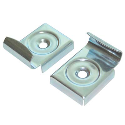 FERMASPECCHIO A PARETE - ACCIAIO ZINCOCROMATO + VITI CF=PZ 4