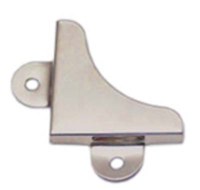 FERMASPECCHIO AD ANGOLO - FERRO NICHELATO VETRO MM 4