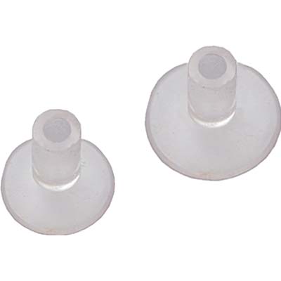 VENTOSA + GAMBO PRONTY - PVC TRASPARENTE G.MM 6X12 MM 20 CF=PZ 4