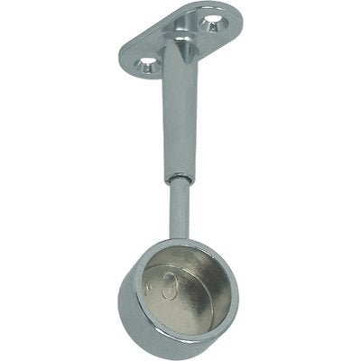 REGGITUBO ARMADIO TONDO REGOLABILE FINALE - ZAMA CROMATO H.MM 62/102 TUBO MM 18