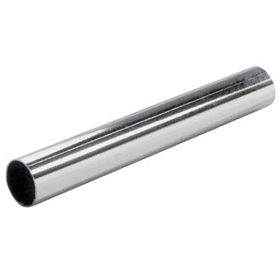 TUBO ARMADIO TONDO CROMATO - ACCIAIO MT 3 MM 18