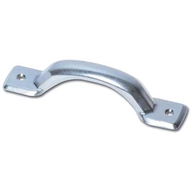 MANIGLIETTA ACCIAIO X MOBILI - NICHELATO IMBUTITA I.MM  80