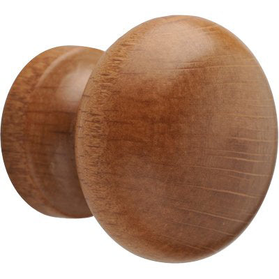 POMOLO LEGNO LISCIO - CILIEGIO LUCIDO + VITE MM 26/36X33