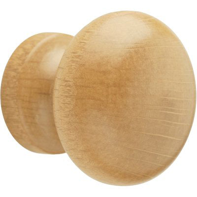 POMOLO LEGNO LISCIO - FAGGIO GREZZO + VITE MM 26/36X33