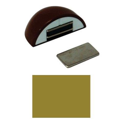 FERMAPORTE MAGNETICO AP 123 - RESINA TERMOPLASTICA ORO LUCIDO