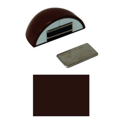 FERMAPORTE MAGNETICO AP 123 - RESINA TERMOPLASTICA NOCE