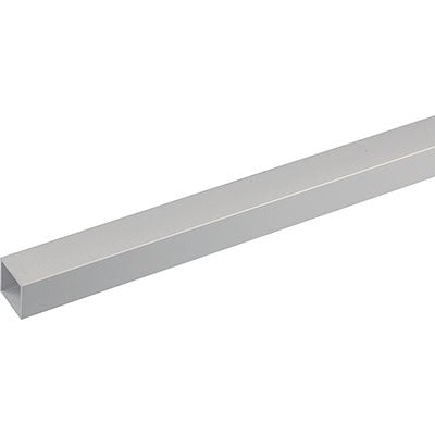 PROFILO QUADRELLO VUOTO ARCANSAS - ALLUM ARGENTO S.MM 1,0 MM 15X15 H.CM 100