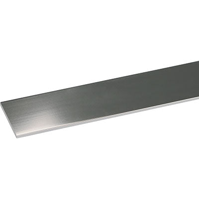 PROFILO PIATTO ARCANSAS - ALLUM ARGENTO LUX S.MM 2,0 MM 20 H.CM 200