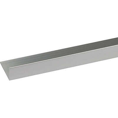 PROFILO ANGOLARE LATI DIVERSI ARCANSAS - ALLUM ARGENTO LUX S.MM 1,0 MM 30X15 H.CM 200