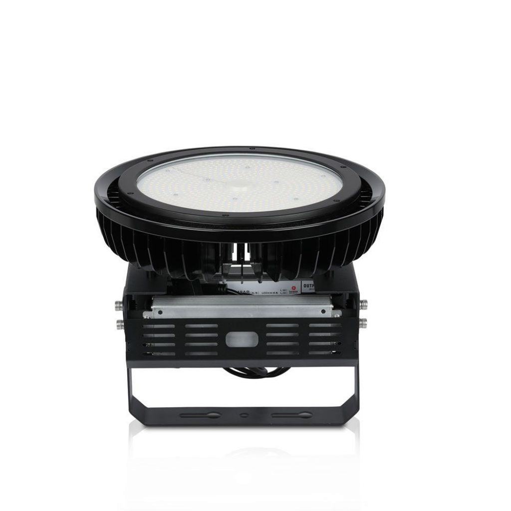 LED Highbay Samsung Chip 500W 120' MW Mean Well Driver Dimmable Black Body 4000K