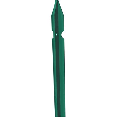 PALETTO RECINZIONE PLASTICATO - SEZIONE MM 30X30X3,0 H.CM 200