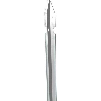 PALETTO RECINZIONE ZINCATO - SEZIONE MM 35X35X3,5 H.CM 200