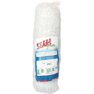 RETE SOSTEGNO ORTAGGI ORTOPLUS STARS - PP CM 17X15 ML  100 H.CM 150