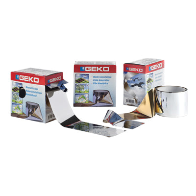 SPAVENTA VOLATILI A NASTRO BIMETALLICO GEKO - MM 70 MT 100