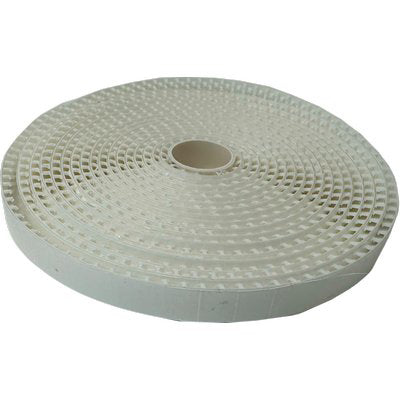 NASTRO AGGRAPPA ZANZARIERA EFFE - ADESIVO BIANCO MM 10 X ML 6,6 X RETE FIBRA E ALL.