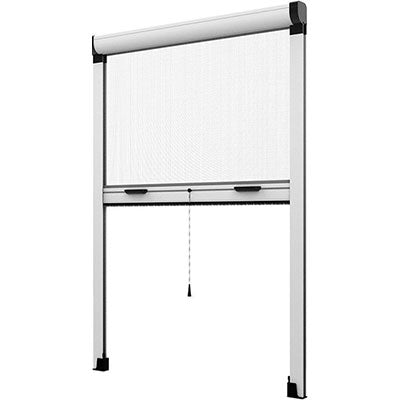 ZANZARIERA KIT FINESTRA EFFE - BIANCO RAL 9010 FIBRA VETRO/PVC CM 160 H.CM 170