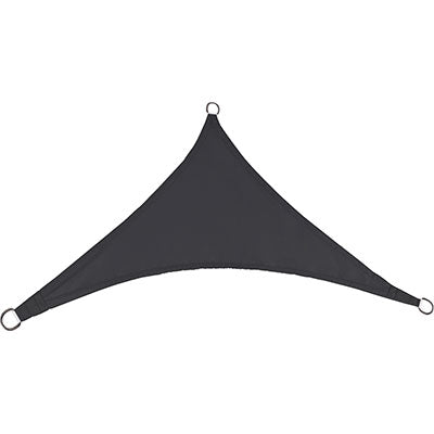 VELA OMBREGGIANTE LUXURY TRIANGOLARE STARS - POLIESTERE GRIGIO GR/MQ 180 MT 3,6X3,6X3,6