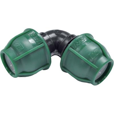 GOMITO A COMPRESSIONE PN10 - MM 25X25