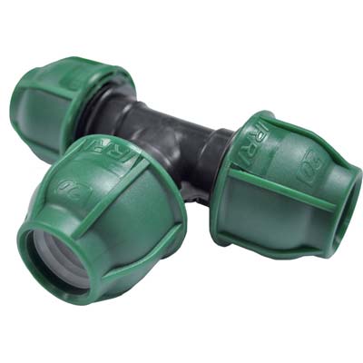 TEE A COMPRESSIONE PN10 - MM 16X16X16