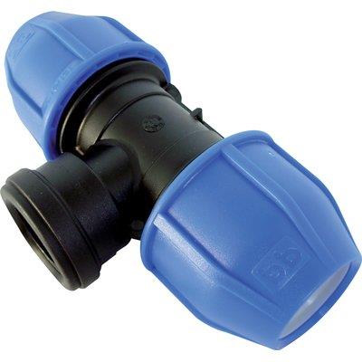 TEE A COMPRESSIONE FILETTO FEMMINA PN16 - MM 40X1"F