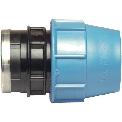 MANICOTTO A COMPRESSIONE FIL FEMMINA PN16 UNIDELTA - MM 63X2"F