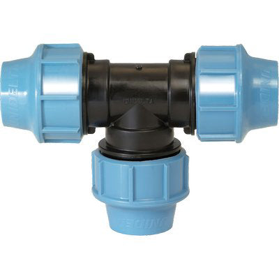 TEE A COMPRESSIONE PN16 UNIDELTA - MM 16X16X16