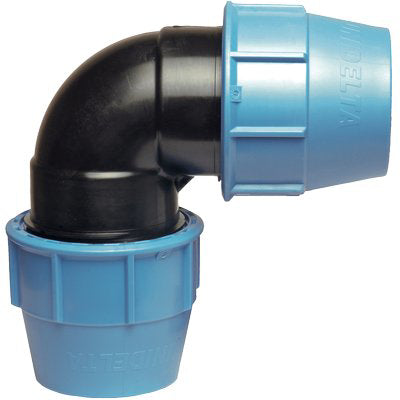 GOMITO A COMPRESSIONE PN16 UNIDELTA - MM 50X50