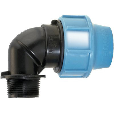 GOMITO A COMPRESSIONE FIL MASCHIO PN16 UNIDELTA - MM 16X1/2M