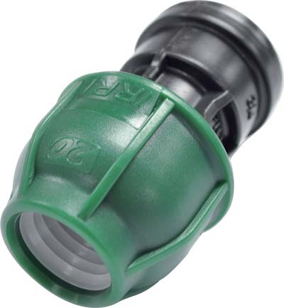 MANICOTTO A COMPRESSIONE FILETTO FEMMINA PN10 - MM 20X1/2F
