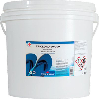 TRICLORO X PISCINA PASTIGLIE LAPI - KG 25=125XGR 200