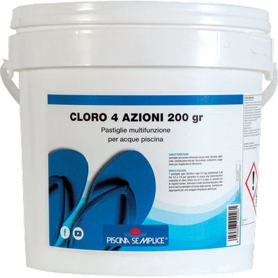 MULTIAZIONE X PISCINA PASTIGLIE LAPI - KG  5=25XGR 200