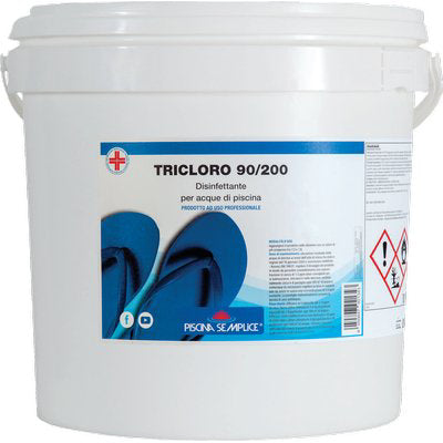 TRICLORO X PISCINA PASTIGLIE LAPI - KG 10=50XGR 200
