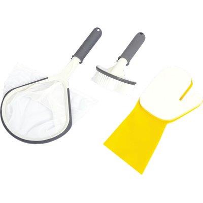 KIT PULIZIA SPA LAY-Z 60310 BESTWAY - RETINO+SPAZZOLA+GUANTO
