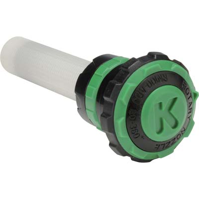 TESTINA IRRIGATORE POP-UP STATICO ROTARY K-RAIN - VERDE 90°-270° MT 2,4/4,2
