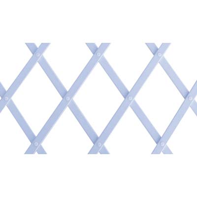 TRALICCIO PVC - BIANCO CM 100X100