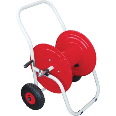 AVVOLGITUBO IRRIGAZIONE CARRELLATO PROFESSIONAL - ACCIAIO VERN RUOTE PNEUM X TUBO 3/4 MT 70
