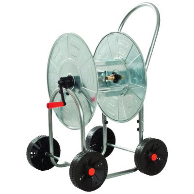 AVVOLGITUBO IRRIGAZIONE CARRELLATO AGRATI - ACCIAIO ZINCATO 4 RUOTE PLT X TUBO 3/4 MT 80