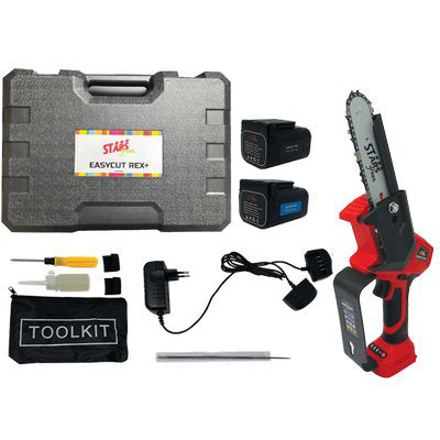 SEGA MINI BATTERIA EASYCUT REX+ STARS - VOLT 16,8 AH 2,0+4,0 W 500 MM 127 + VALIGIA