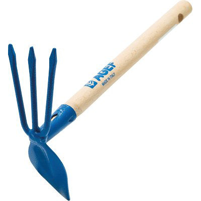 ZAPPETTA CUORE TRIDENTE AGEF - ACCIAIO VERN/FAGGIO CM 29