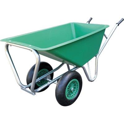 CARRIOLA BIG-TWO PROF STARS - TEL. GALVANIZZATO VASCA PPL LT 160 RUOTA MM 390X90