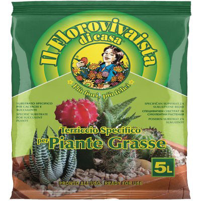 TERRICCIO PIANTE GRASSE TERRIFLORA - LT 5 (216)