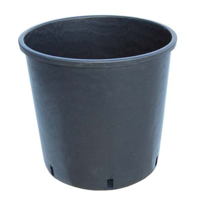 VASO VIVAISTA - PP NERO CM 30 H.CM 30 LT 18,5