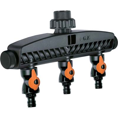 PRESA A RUBINETTO + 3 INNESTI RAPIDI GF - 3/4F SELF 8000-5072