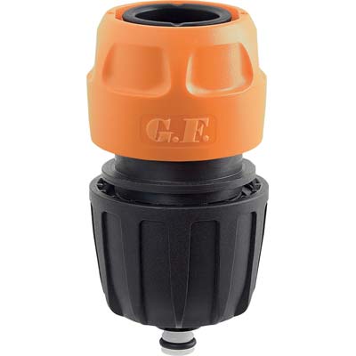RACCORDO RAPIDO STRINGITUBO UNIVERSALE + STOP GF - 1/2-5/8-3/4+AQUASTOP 8000-5017