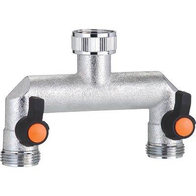 PRESA A RUBINETTO + 2 INNESTI FIL OTTONE CLABER - 3/4F SELF 9601