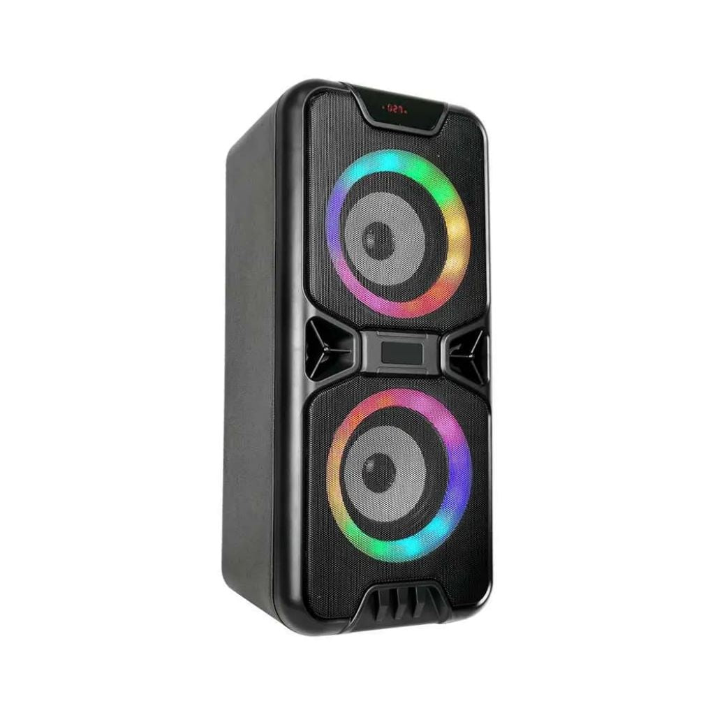 10W Rechargeable Speaker with USB & Tf Card RGB 2*4Inch